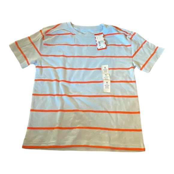 NWT Cat & Jack Gray and Orange Short Sleeve Tee - Picture 2 of 8